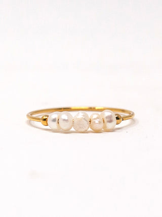 Dainty Pearl Ring - Serei Swim