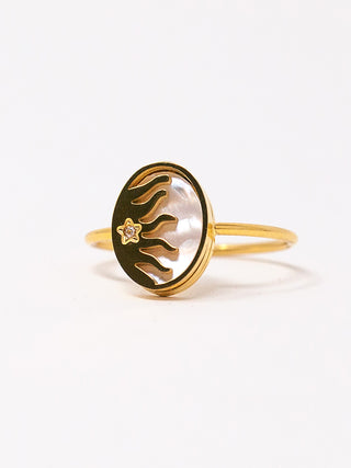 Gold Sun-Kissed Ring
