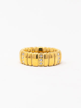 Gold Chunky Ring - Serei Swim