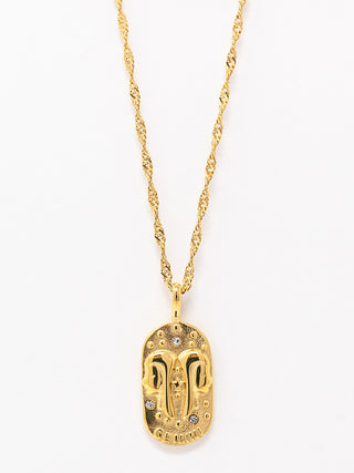 Gemini Zodiac Necklace - Serei Swim
