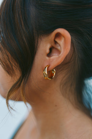 Chic Hoop Earrings - Serei Swim