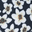 navy blue floral