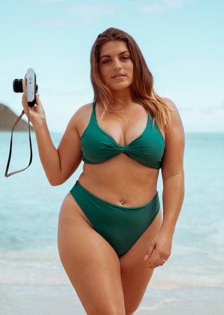 SOVANNA top - Emerald - Serei Swim
