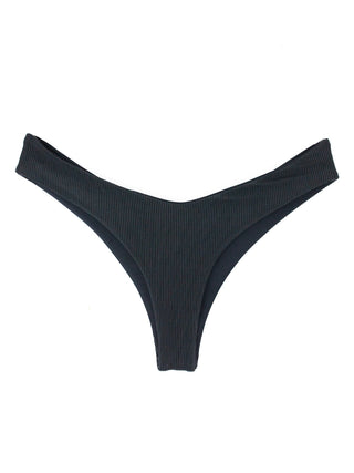 KALIYAN bottoms - Ribbed Black - Serei Swim