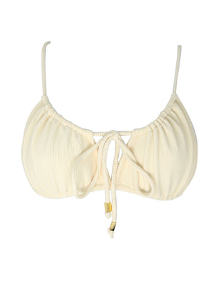 MALY top - Ribbed Ivory