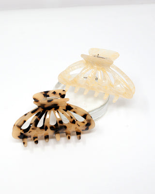 Hair Claw Bundle - Light Tortoise / Gold Streak - Serei Swim