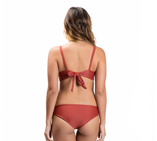 SOVANNA top - Ribbed Black - Serei Swim