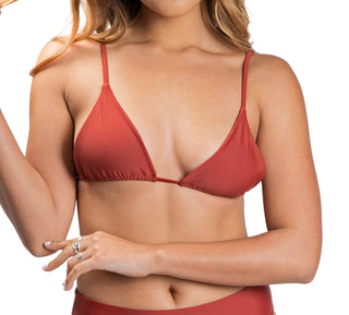CHAVY top - Burnt Sienna - Serei Swim