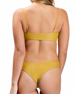 TEVVY top - Mustard - Serei Swim