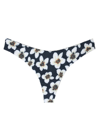 Women's High Cut Cheeky Bikini Bottoms | Cheeky Swimwear - Floral Print
