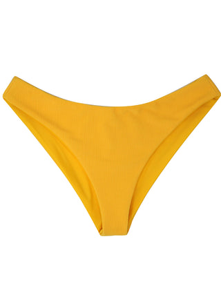 MALY bottoms - Ribbed Yellow